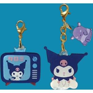 Kuromi sanrio zipper charms